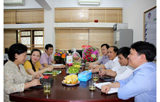 Giáo sư Nguyễn Thị Kim Oanh (Viện Công nghệ Châu Á,  Thái Lan) thăm và làm việc với Viện Công nghệ Hóa Sinh – Môi trường về đào tạo ngành Khoa học Môi trường